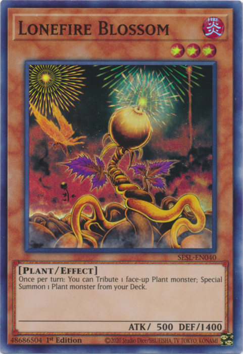 Lonefire Blossom [SESL-EN040] Super Rare | Chromatic Games