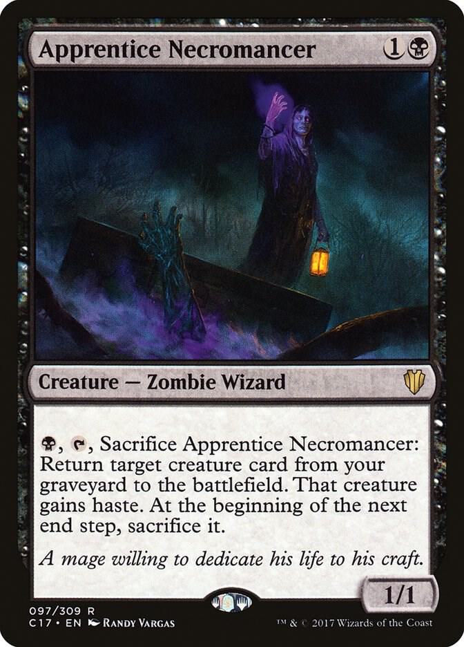 Apprentice Necromancer 97/309 (Commander 2017)  | Chromatic Games