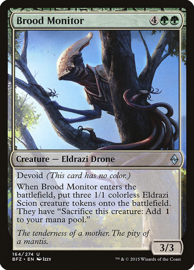 Brood Monitor 164/274 (Battle for Zendikar)  | Chromatic Games