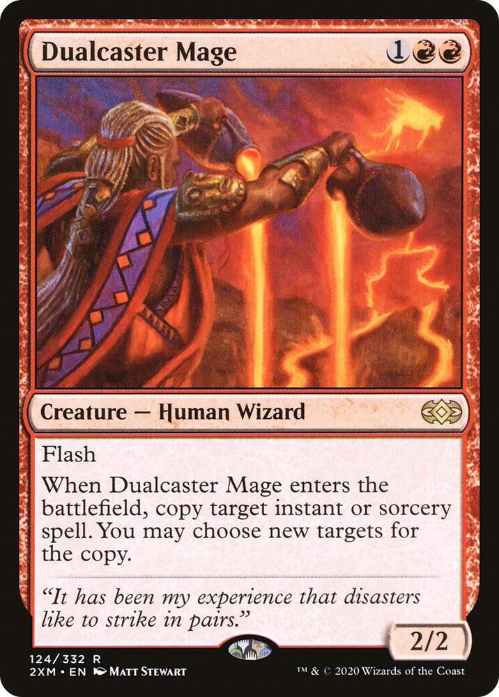 Dualcaster Mage 124/332 (Double Masters)  | Chromatic Games