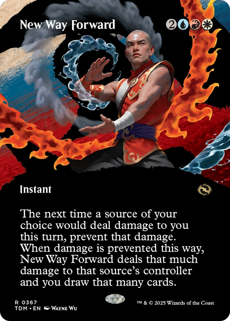 New Way Forward (Borderless) [Tarkir: Dragonstorm] | Chromatic Games