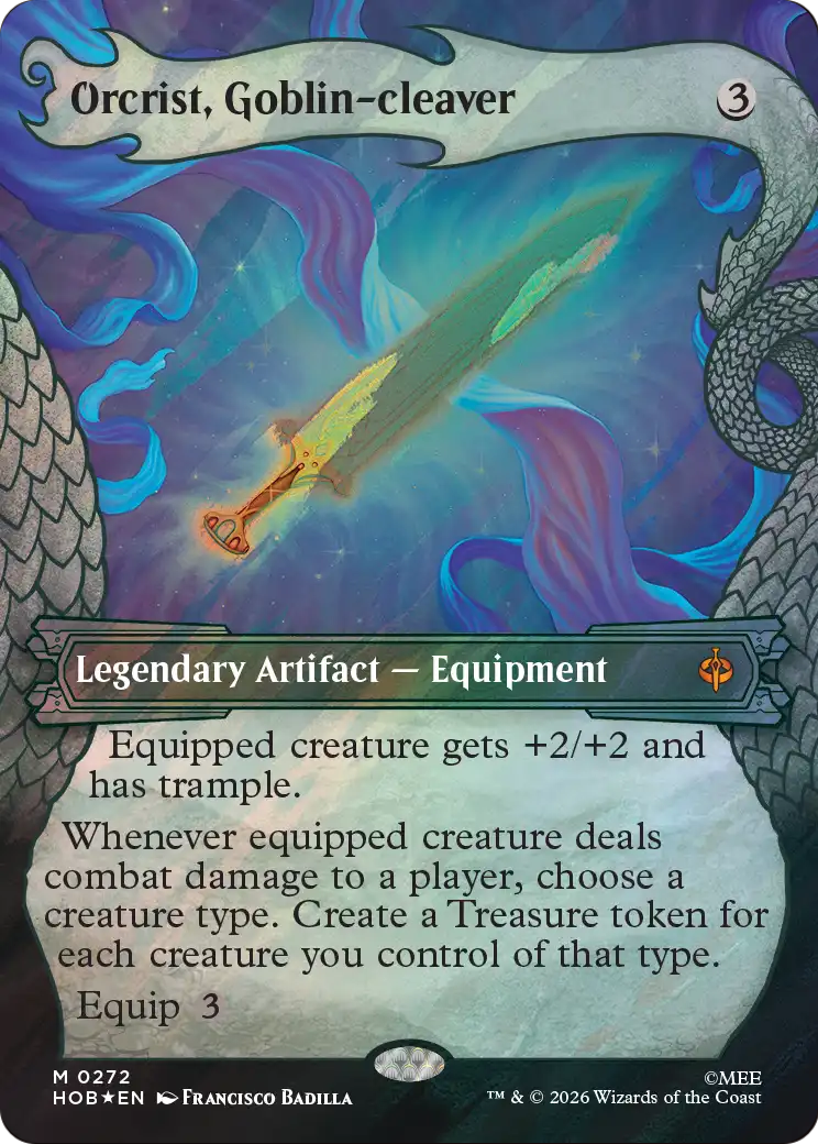 Orcrist, Goblin-cleaver (Showcase) (Surge Foil) [The Hobbit] | Chromatic Games