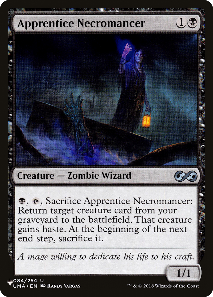 Apprentice Necromancer [The List Reprints] | Chromatic Games