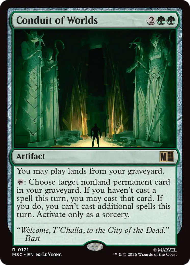 Conduit of Worlds (Surge Foil) [Marvel Super Heroes Commander] | Chromatic Games