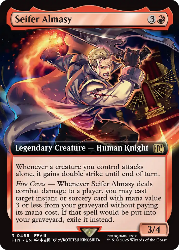 Seifer Almasy (Extended Art) [FINAL FANTASY] | Chromatic Games