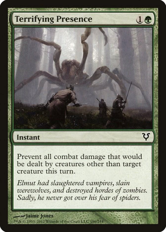 Terrifying Presence 196/244 (Avacyn Restored)  - Foil | Chromatic Games