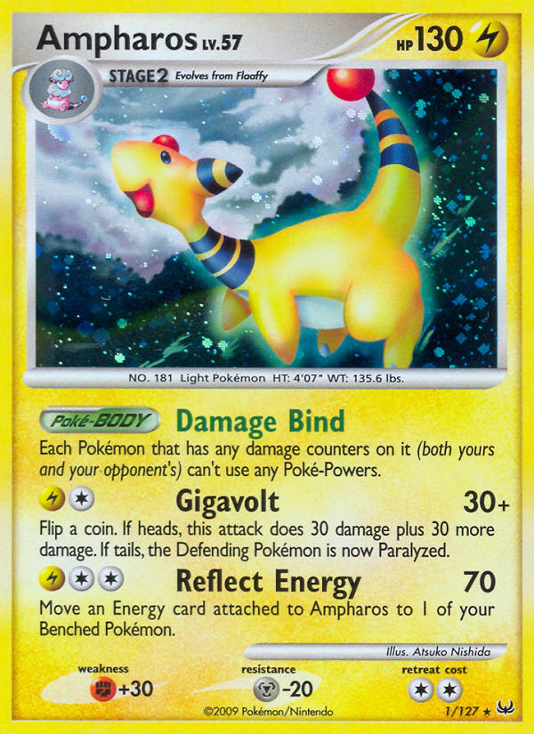 Ampharos (1/127) [Platinum: Base Set] | Chromatic Games