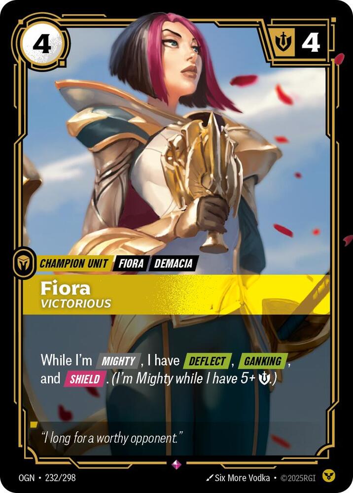 Fiora - Victorious 232/298 (Origins)  - Foil | Chromatic Games