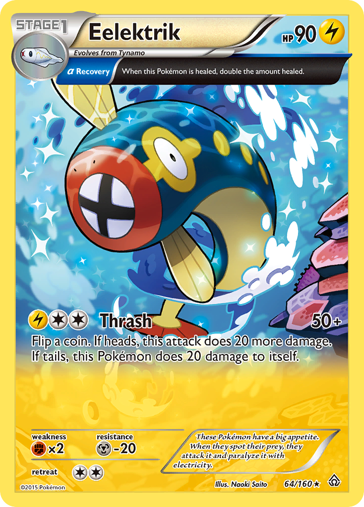 Eelektrik (64/160) [XY: Primal Clash] | Chromatic Games