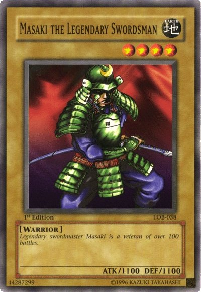 Masaki the Legendary Swordsman [LOB-038] Common | Chromatic Games