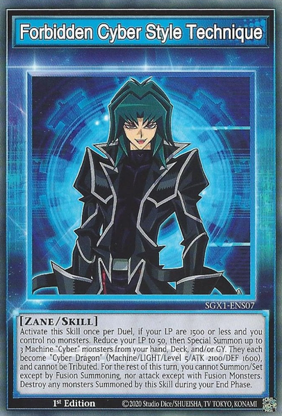 Forbidden Cyber Style Technique [SGX1-ENS07] Common | Chromatic Games