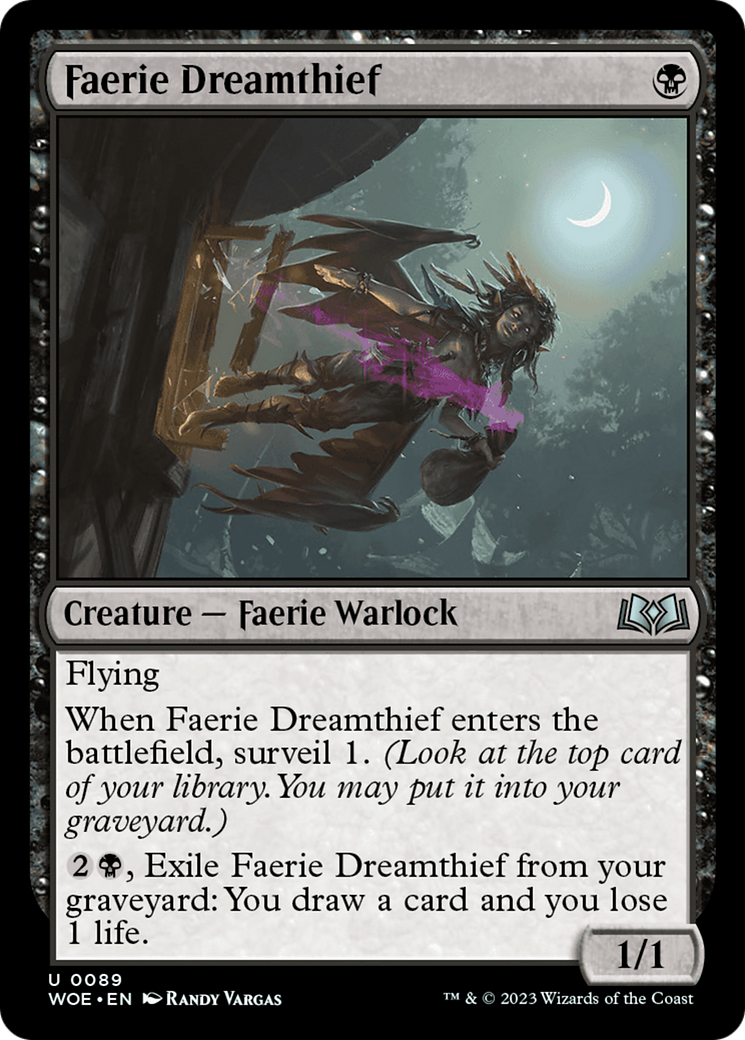 Faerie Dreamthief [Wilds of Eldraine] | Chromatic Games