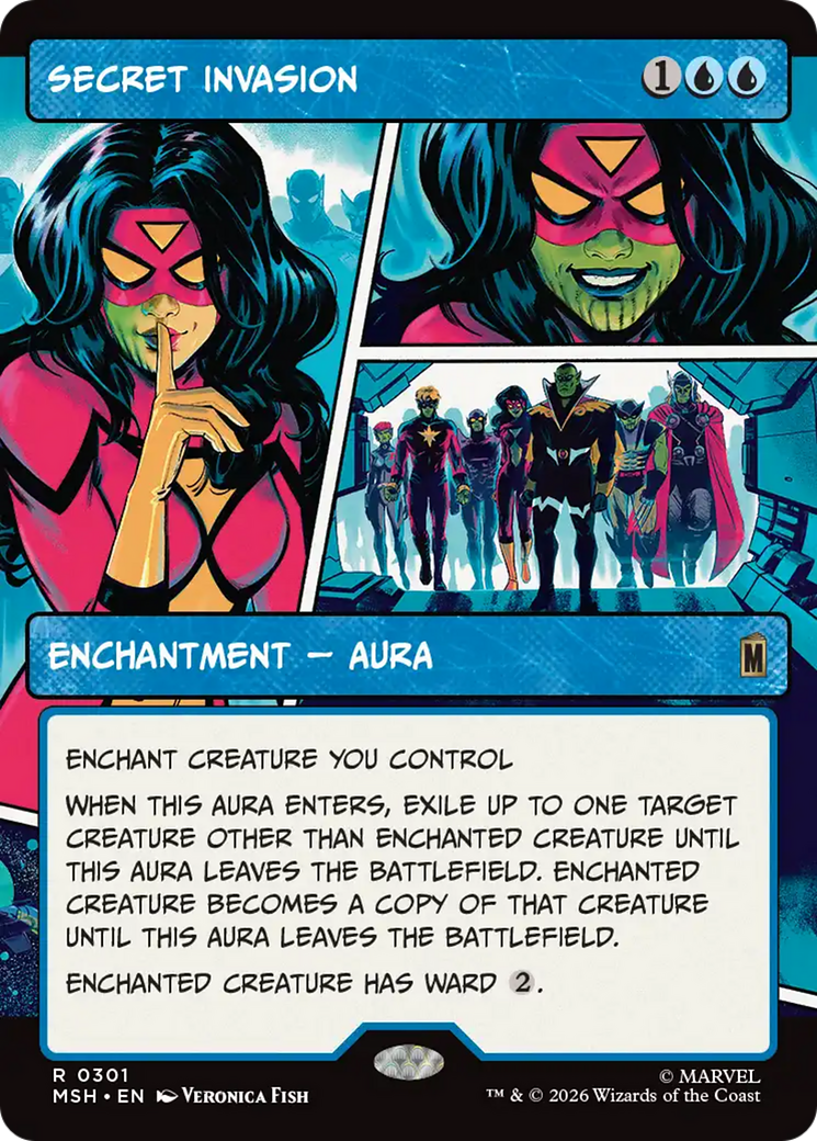 Secret Invasion (Borderless) [Marvel Super Heroes] | Chromatic Games