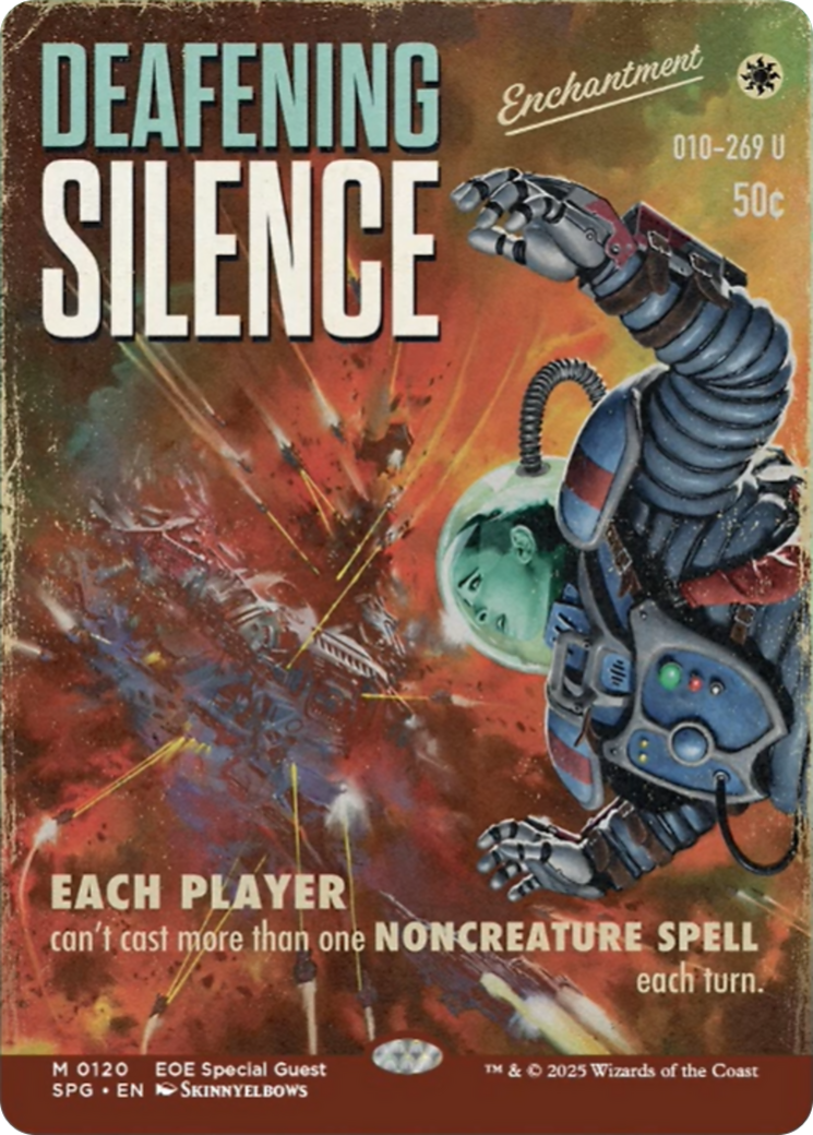 Deafening Silence (Showcase) [Edge of Eternities Special Guests] | Chromatic Games