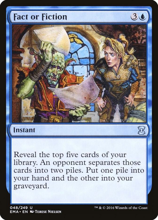 Fact or Fiction 48/249 (Eternal Masters)  | Chromatic Games