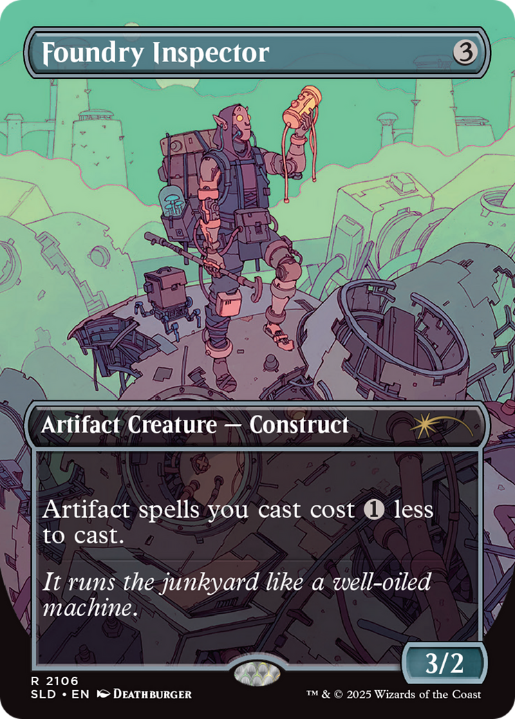 Foundry Inspector (Galaxy Foil) [Secret Lair Drop Series] | Chromatic Games