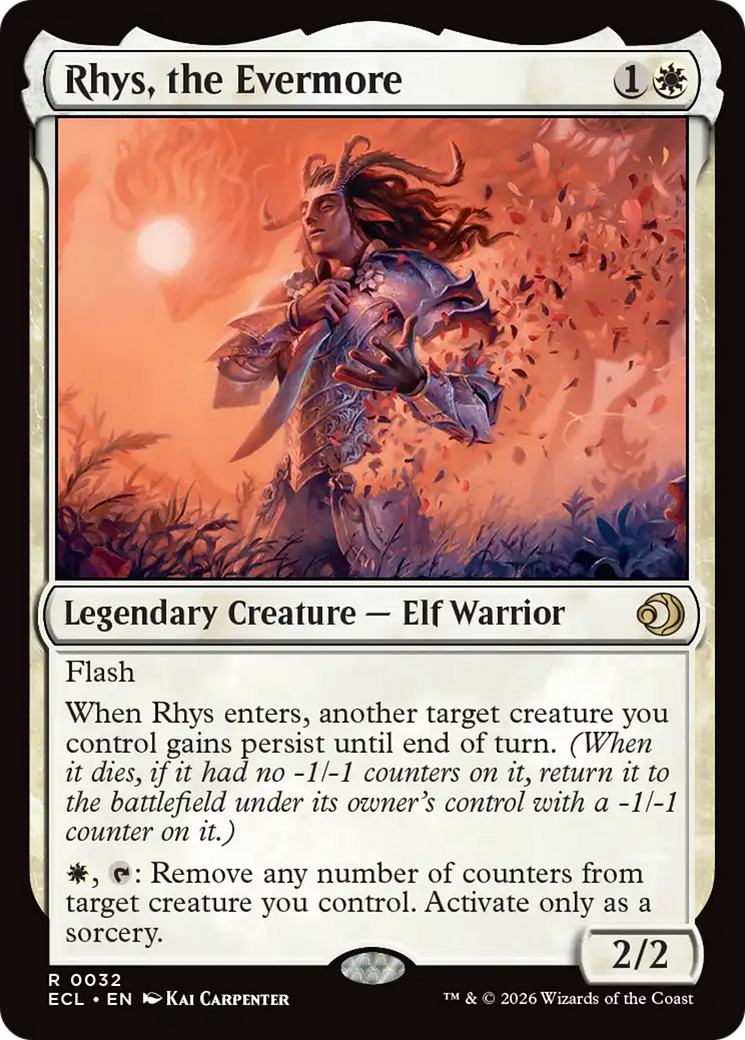 Rhys, the Evermore [Lorwyn Eclipsed] | Chromatic Games