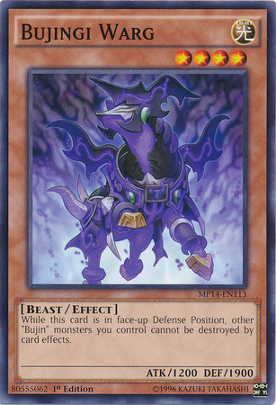 Bujingi Warg [MP14-EN113] Common | Chromatic Games