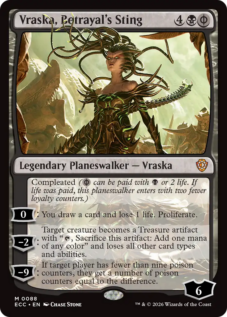 Vraska, Betrayal's Sting [Lorwyn Eclipsed Commander] | Chromatic Games