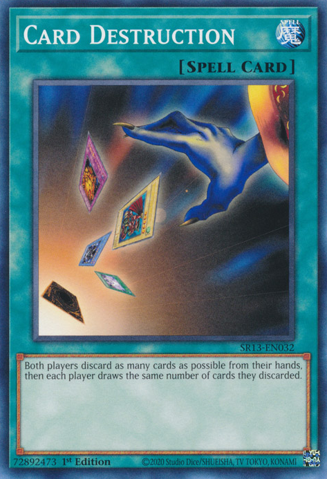 Card Destruction [SR13-EN032] Common | Chromatic Games