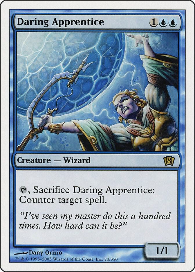 Daring Apprentice 73/350 (8th Edition)  | Chromatic Games