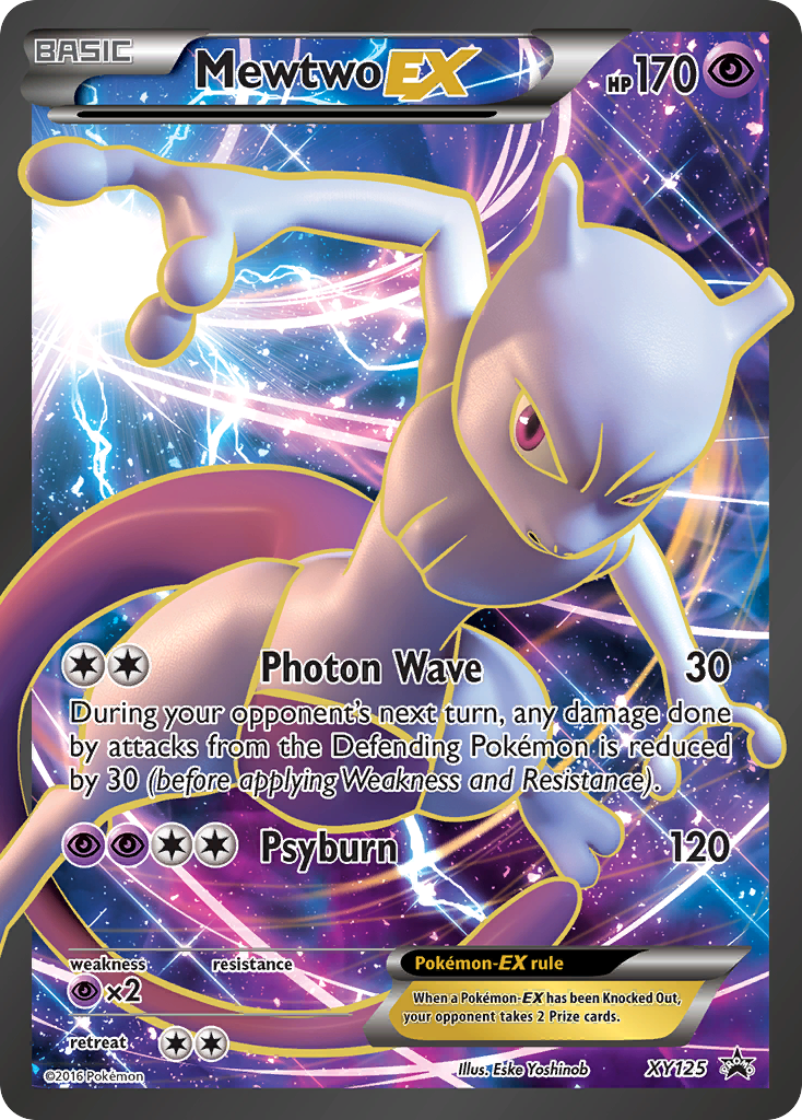 Mewtwo EX (XY125) [XY: Black Star Promos] | Chromatic Games