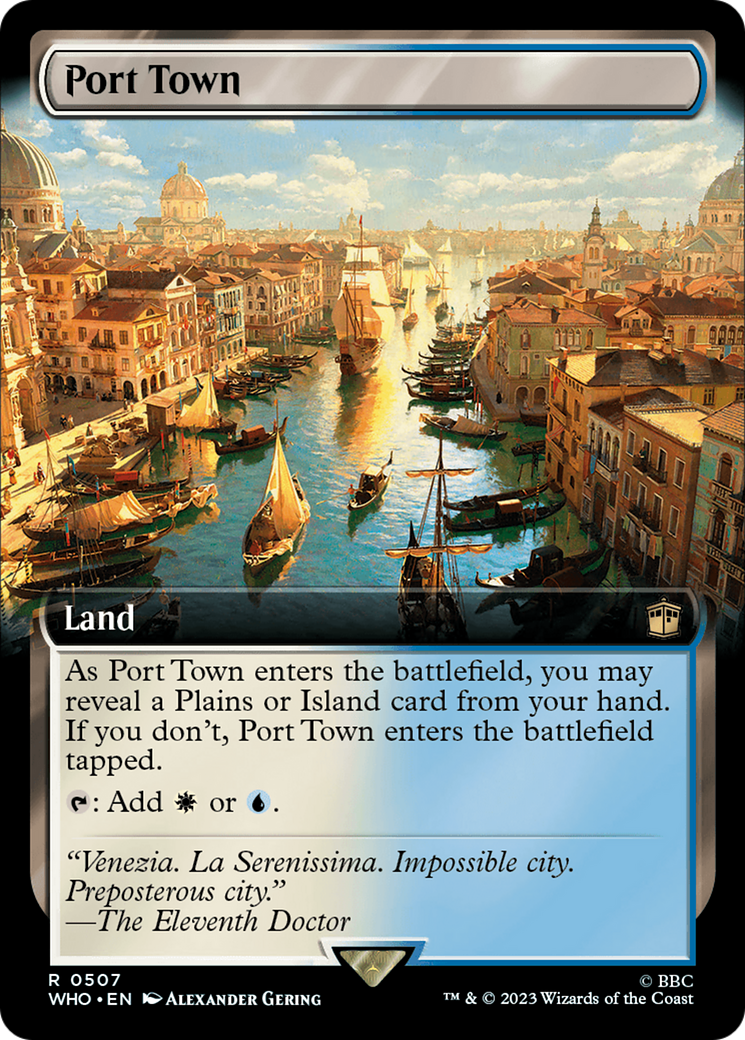 Port Town (Extended Art) [Doctor Who] | Chromatic Games