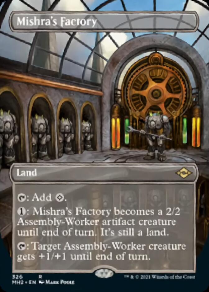 Mishra's Factory (Borderless Alternate Art) [Modern Horizons 2] | Chromatic Games