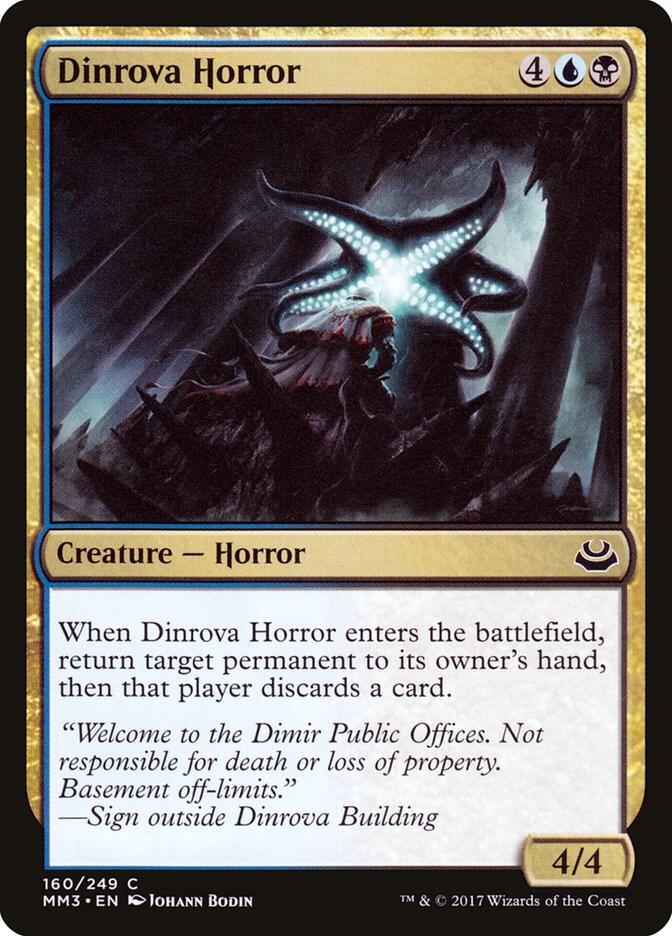 Dinrova Horror 160/249 (Modern Masters 2017)  | Chromatic Games