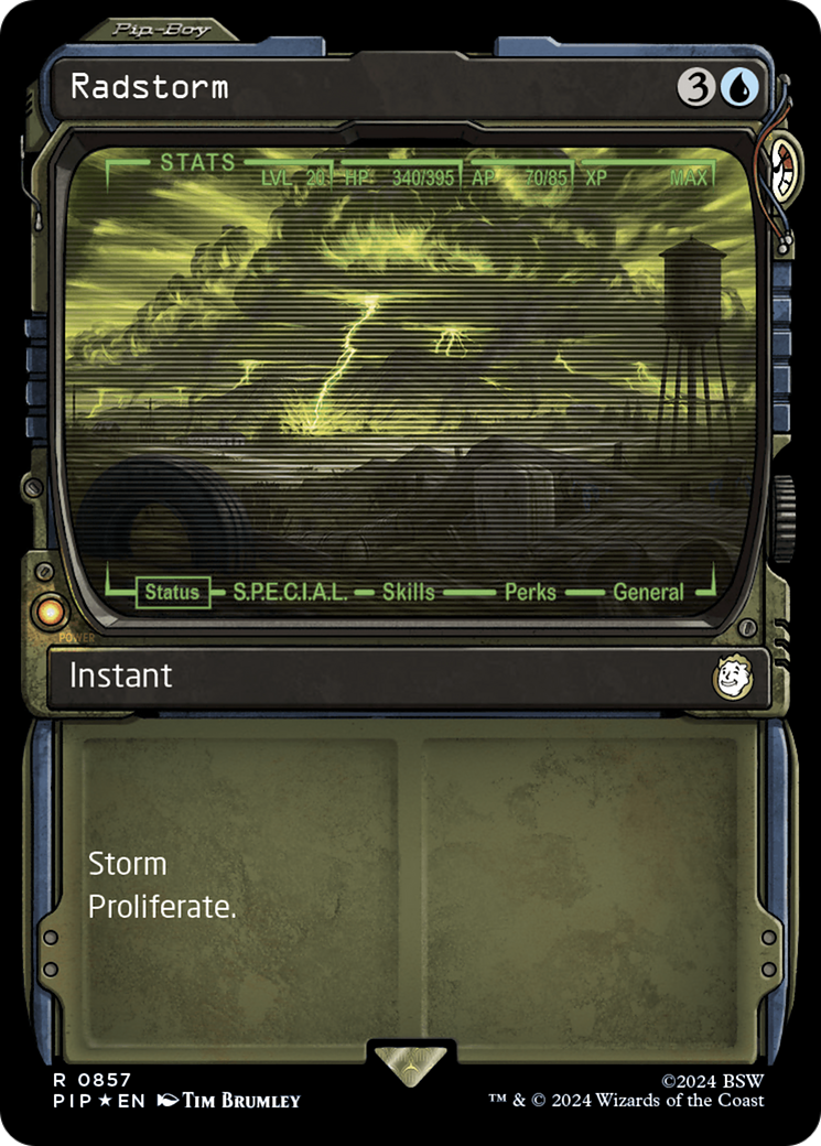Radstorm (Showcase) (Surge Foil) [Fallout] | Chromatic Games
