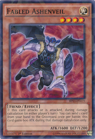 Fabled Ashenveil [BP03-EN079] Shatterfoil Rare | Chromatic Games