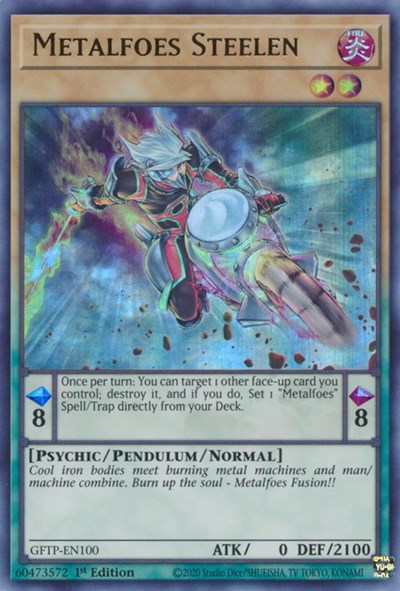 Metalfoes Steelen [GFTP-EN100] Ultra Rare | Chromatic Games
