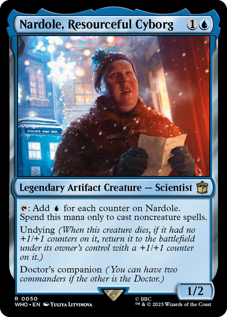 Nardole, Resourceful Cyborg [Doctor Who] | Chromatic Games