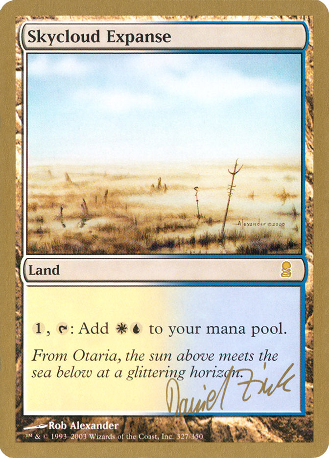 Skycloud Expanse (Daniel Zink) [World Championship Decks 2003] | Chromatic Games
