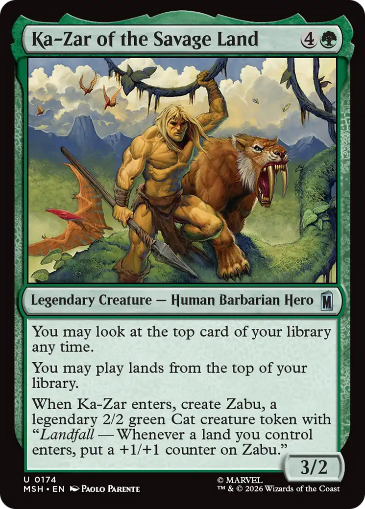 Ka-Zar of the Savage Land [Marvel Super Heroes] | Chromatic Games