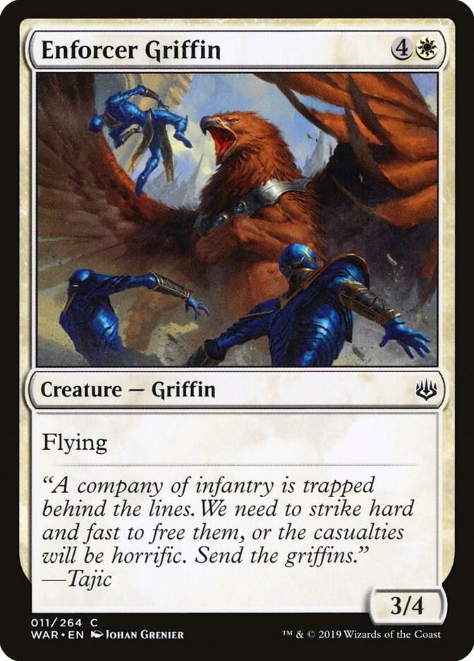 Enforcer Griffin 11/264 (War of the Spark)  | Chromatic Games