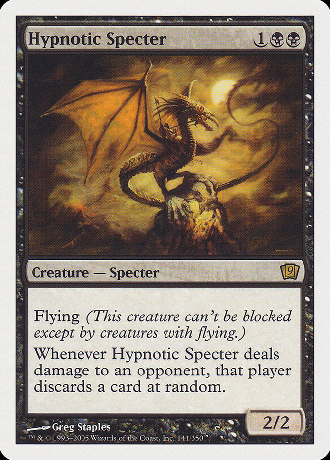 Hypnotic Specter (9th Edition) (Oversized) [Oversize Cards] | Chromatic Games