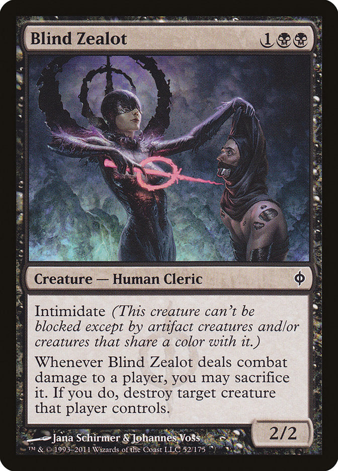 Blind Zealot 52/175 (New Phyrexia)  | Chromatic Games