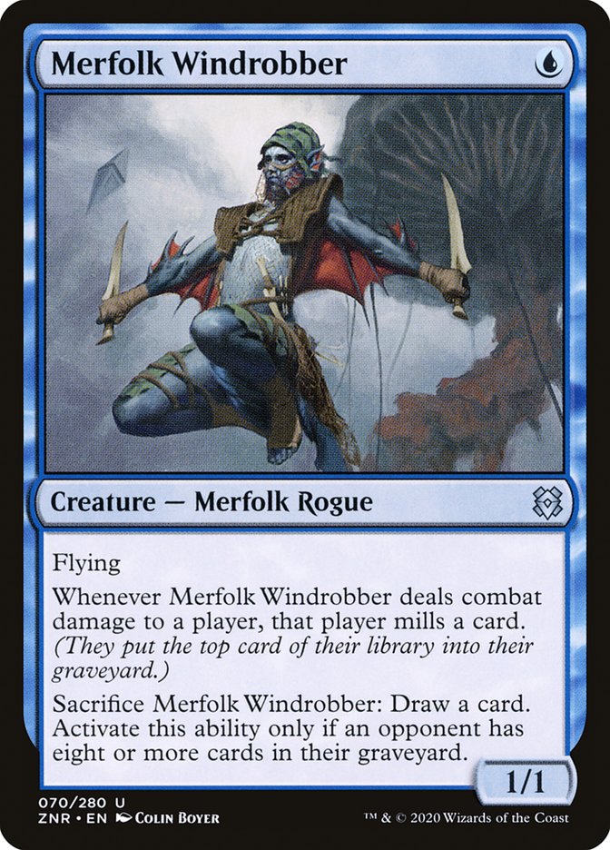 Merfolk Windrobber 70/280 (Zendikar Rising)  | Chromatic Games