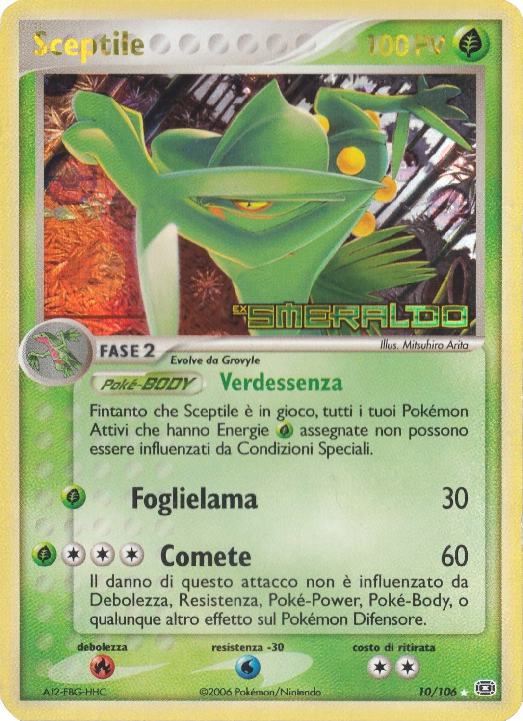 Sceptile (10/106) (Stamped) [EX: Emerald] | Chromatic Games