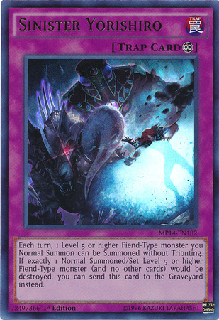 Sinister Yorishiro [MP14-EN182] Ultra Rare | Chromatic Games