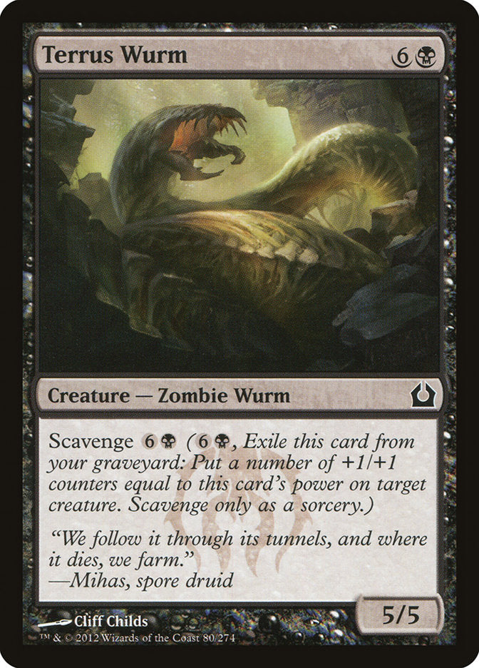 Terrus Wurm 80/274 (Return to Ravnica)  | Chromatic Games