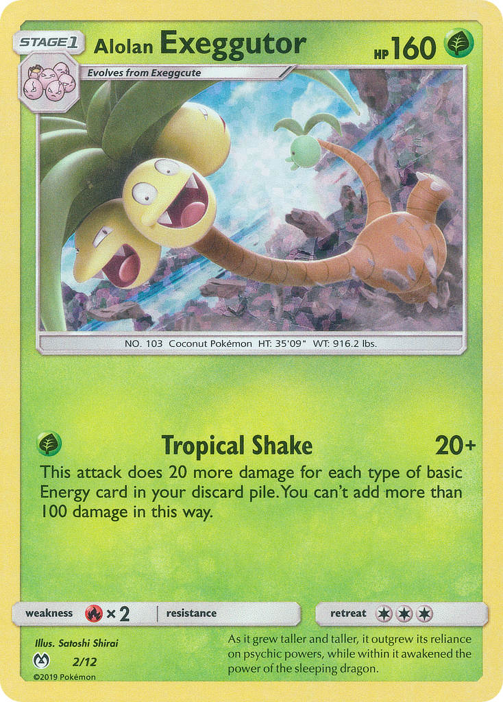 Alolan Exeggutor (2/12) [McDonald's Promos: 2019 Collection] | Chromatic Games