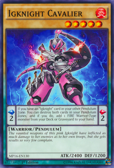 Igknight Cavalier [MP16-EN130] Common | Chromatic Games