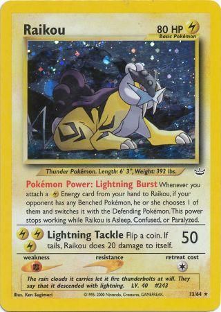 Raikou (13/64) [Neo Revelation Unlimited] | Chromatic Games