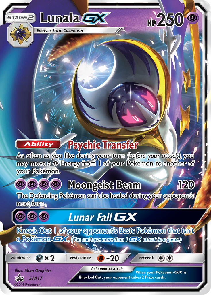 Lunala GX (SM17) [Sun & Moon: Black Star Promos] | Chromatic Games