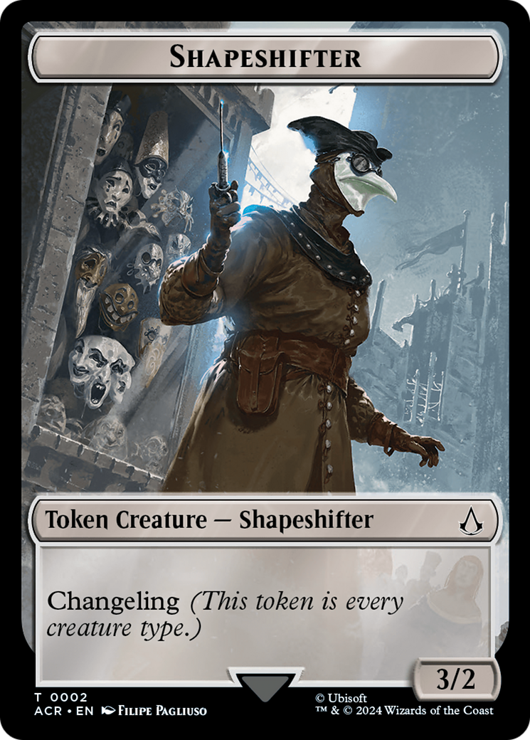 Shapeshifter Token [Assassin's Creed Tokens] | Chromatic Games