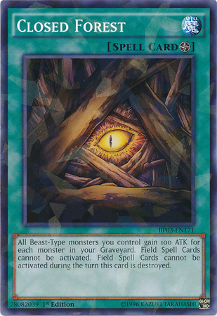Closed Forest [BP03-EN171] Shatterfoil Rare | Chromatic Games