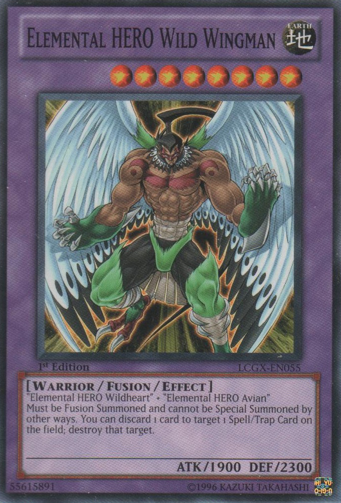 Elemental HERO Wild Wingman [LCGX-EN055] Common | Chromatic Games