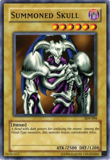 Summoned Skull (Sample Promo) [SDY-004] Common | Chromatic Games